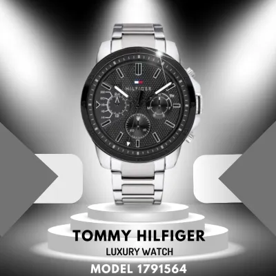 Tommy Hilfiger Decker Quartz Black Dial Men's Watch